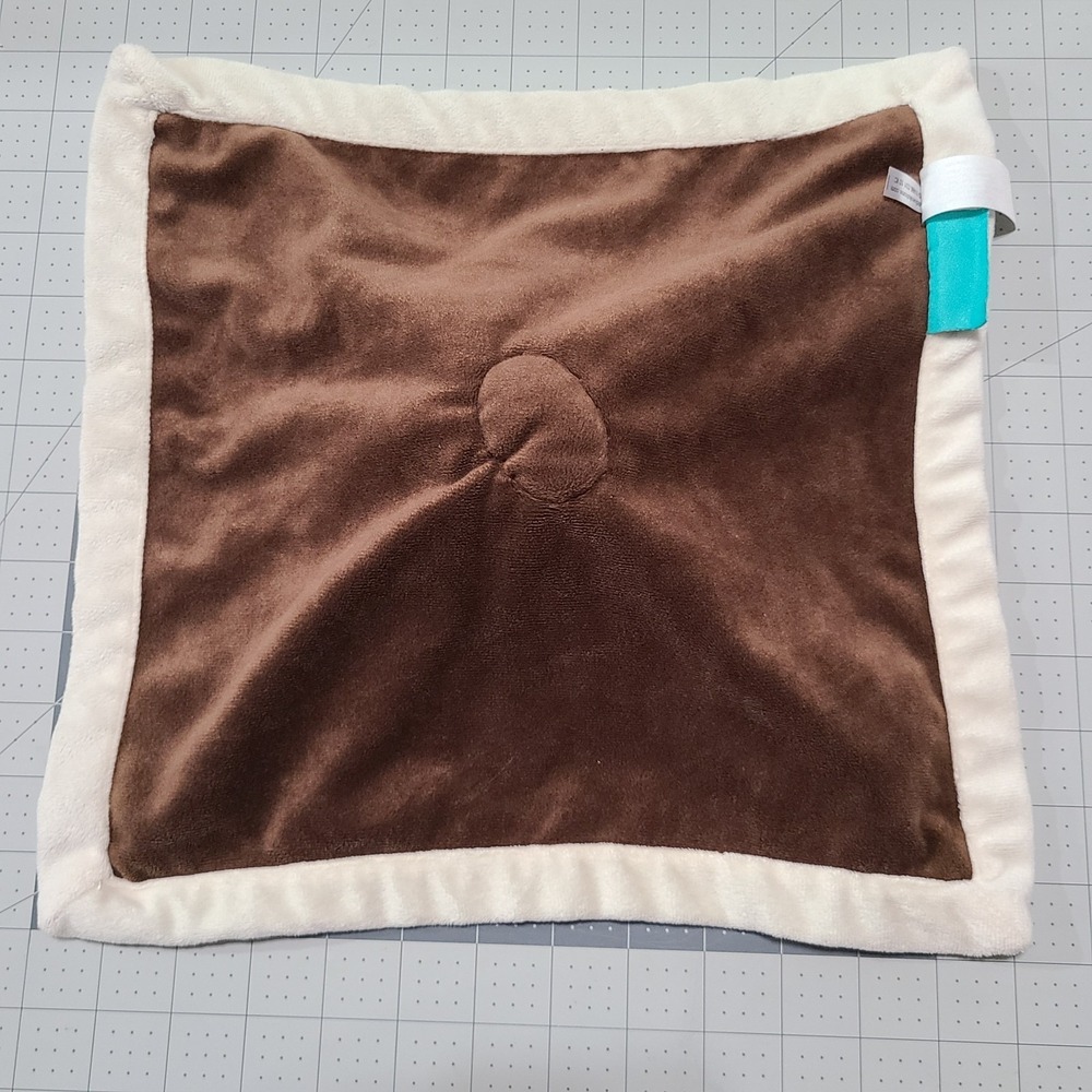 Tiddliwinks Brown Monkey "Velour" Soft Baby Security‎ Blanket Plush Lovey - Picture 5 of 10
